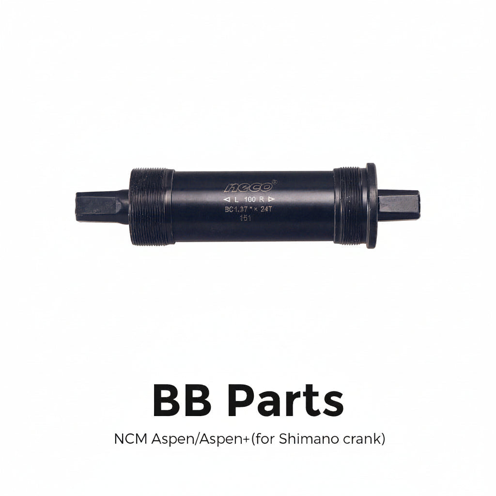 NCM Aspen / Aspen+ - BB Parts - B911WED(for Shimano crank)