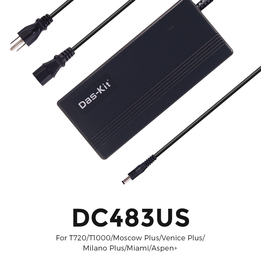 T720/T1000/Moscow Plus/Venice Plus/Milano Plus/Miami/Aspen+ Charger Kit - DC483US