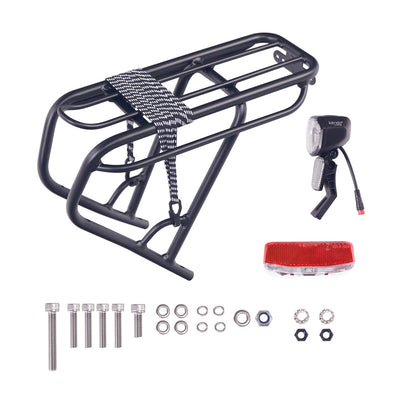 Kit porte-bagages arrière + éclairage Milano/Milano Plus /Venice/ Venice Plus/T3s/T3