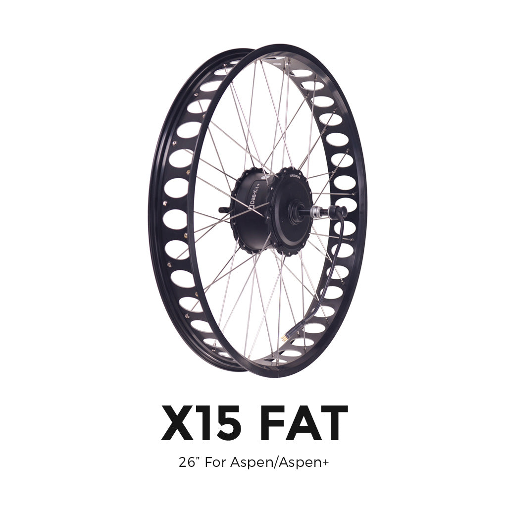 Aspen/Aspen+ Rear Motor Whee - X15 Fat